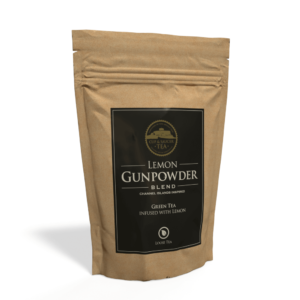 Lemon Gunpowder Tea - 250g Pouch of Loose Tea Front